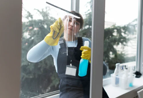 Nettoyage de vitres intérieures et extérieures à Préveranges